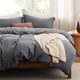 thumbnail image 1 of Juego de cama Bedsure, funda de edredón tamaño king con sábana bajera, 1 of 9