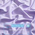 thumbnail image 3 of Yamel Home - Queen Size Bed Sheet Set- Luxurious Feeling 2000 - Deep Pockets up to 16'' Wrinkle Free - Lavender, Queen, 3 of 5