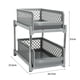 thumbnail image 3 of Organizador de 2 con Diseño Que Ahorra Espacio y Cajones Extraíbles, Gabinete de Almacenamiento Deslizante para Baño y Cocina, Color Gris, 3 of 6