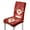 Christmas Deer Reindeer Red, variant on COEQINE Dining Room Chair Slipcovers Set of 1, Stretchable Universal Fit Chair Protector Polyester Spandex Machine Washable Covers for Dining Room, Hotel, Ceremony, Christmas Bell Bow Red