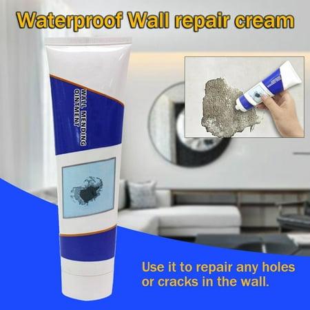 

Mrigtriles White Latex Paint Wall Household Hole Disappear Waterproof RB
