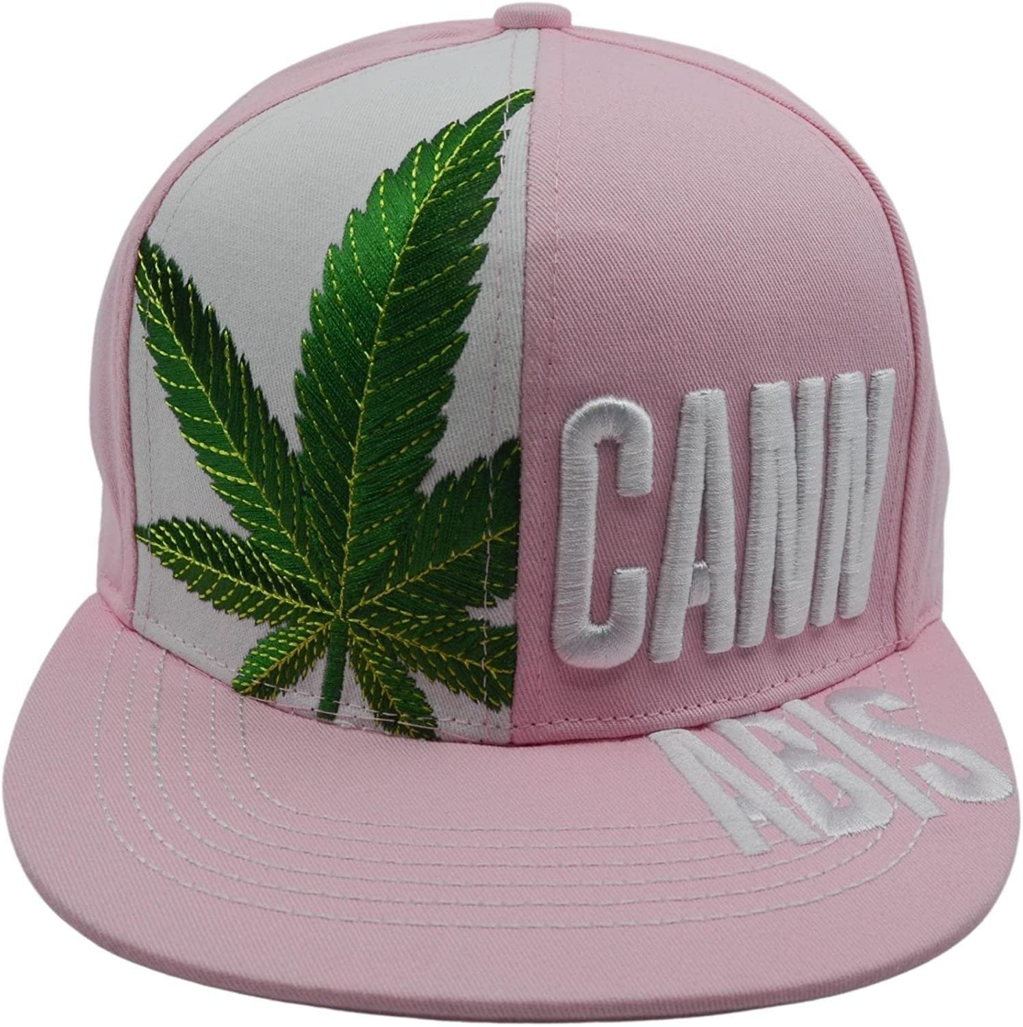 Super Star Snakeskin Hip Hop Bling Unisex Sombreros para niños y niñas,A Snapback Hiphop Cap Cannabis Marihuana Weed Leaf Flat Peak Gorras de béisbol 
