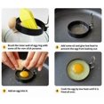 thumbnail image 6 of 2-Pack Stainless Steel Egg Ring Molds – Non-Stick Pancake & Egg Maker Ring Set for McMuffin Sandwiches, Breakfast Cooking Tools for Frying Eggs & Shaping Patties TIKA, 6 of 7