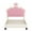 Cream+Pink, variant on HSUNNS Twin Size Girl Bed with Crown Headboard, Soft PU Upholstered Princess Platform Bed Frame, No Spring Box Needed, Easy Assembly, Cream+Pink