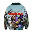 thumbnail image 3 of ROBLOX Chandail à Capuche Imprimé Numérique Manches Longues en Coton, 3 of 3
