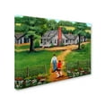 thumbnail image 2 of Trademark Fine Art 'Going To Grandpas' Canvas Art by Arie Reinhardt Taylor, 2 of 3
