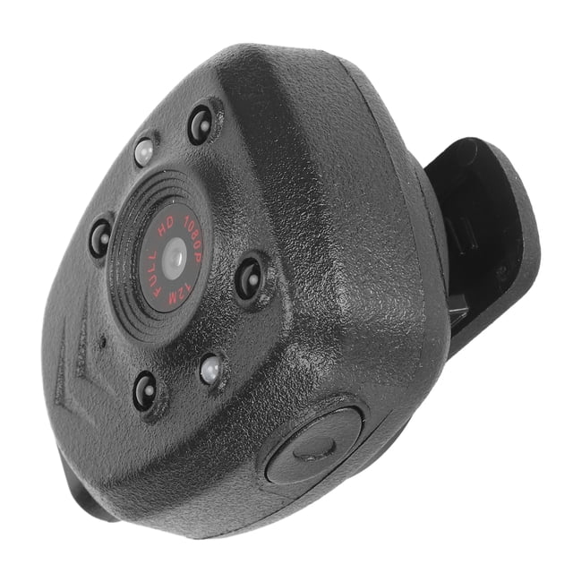 Cámara de Cuerpo HD de 1080P Cámara de Cuerpo de Video de Sonido Inteligente Cámara de Cuerpo Ligero Portátil Portátil con Visión Nocturna para el Hogar Al Aire Libre