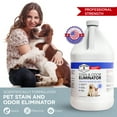 thumbnail image 6 of Stuart Pet Supply Co. Professional Strength Pet Urine Enzyme Cleaner and Dog Urine Stain Odor Remover in Gallon Size Concentrate, 6 of 8