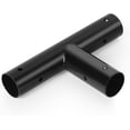 thumbnail image 3 of 2pcs 1 3/8'’ 3 Way T Shaped Corner Canopy Fitting - Fits 1'' EMT - Cage Frame Corner Kit for Golf Basebal Batting Cage, 3 of 7