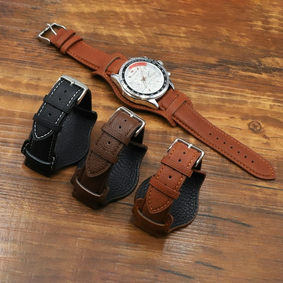 Watch Strap High Toughness Vintage with Tray Adjustable Universal Wristwatch Band for Daily Wear