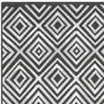 thumbnail image 5 of SAFAVIEH Kilim Rachyl Geometric Diamonds Wool Area Rug, Charcoal, 5' x 8', 5 of 6