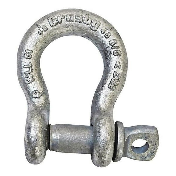 Crosby Shackle,3/4 in.,14,000 lb.,Screw Pin 1017538