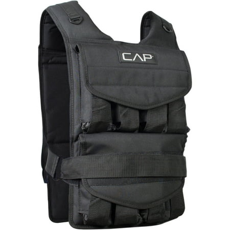 CAP Barbell Adjustable Weighted Vest, 80 lb.