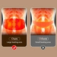 thumbnail image 4 of Yeacher Cordless Heating Pad Period Pain Relief Electric Waist Belt Device USB Warming Waist Belt for Women and Girl 6 Temperature Settings Vibration Massage Modes, 4 of 7