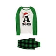 thumbnail image 3 of Ensemble de Pyjamas de Noël Assortis pour Papa et Famille, Imprimé Lettre, Tenue Parent-Enfant, 3 of 3