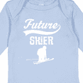 thumbnail image 4 of Inktastic Future Skier Childs Skiing Boys or Girls Long Sleeve Baby Bodysuit, 4 of 5