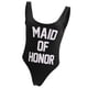 thumbnail image 1 of MAID OF HONOR Impreso Mujer Traje de baño Traje de baño Playa Traje de baño Monokini L Yuyangstore Traje de Baño de Maid of Honor, 1 of 8