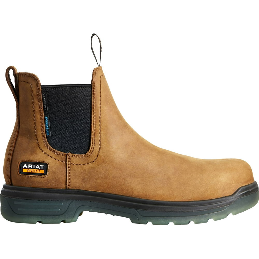 turbo chelsea csa waterproof carbon toe work boot