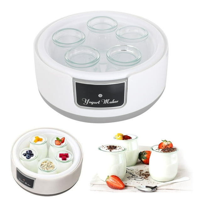 Kitchen Supplies Probiotic Yogurt Maker 2025 New 1.2L Stainless Automatic Yogurt Maker With Temperature Control & Time Control Small Thermostatic Maker Machine For Home DIY Yogurt