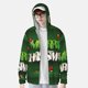 thumbnail image 2 of Balery Merry Christmas Sudadera ligera de manga larga con capucha y protección solar UPF 50+ para hombre y mujer, ideal para pesca y running-XX-Large, 2 of 7