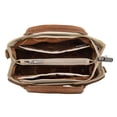 thumbnail image 6 of Wrangler Womens Braided Tote Bag Western Style Suede Top Handle Handbag With Detachable Crossbody Strap, Beige, 6 of 6