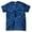 Navy Blue Splatter, variant on Tie Dyes Men's Tie Dyed Performance Short Sleeve T-shirt. H1000 Spider-Lime-XXL