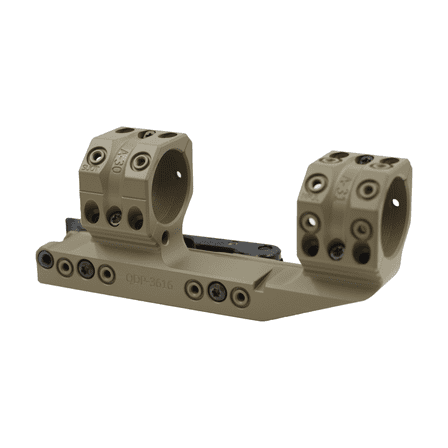 Spuhr QDP-3616 FDE: 30mm Cantilever Mount 20 MOA - 1.5" Quick Detach
