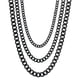 thumbnail image 2 of Fiudx Collar Elegante, Diseño de Aleación Cadete Hexagonal, Joyería Personalizada Hip Hop de Moda, Ideal para Fiestas En Casa, Regalo Unisex, Talla Ajustable., 2 of 2