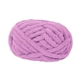 thumbnail image 4 of Hilo grueso y grueso Relleno de crochet Hecho a mano perfecl Hilo de lana Violeta claro, 4 of 8