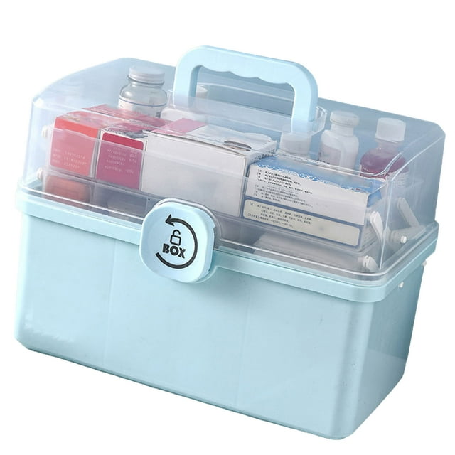 Caja de almacenamiento de Medicamentos ANGGREK Multiusos Gran Capacidad