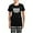 With Checker Pant, variant on - Now Im The Cool Aunt Pajamas - Women's Short Sleeve Print T-Shirt and Pants Dark Cotton Pajama Set