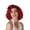 Red, variant on Hollywood Glamour Adult Wig (Red)
