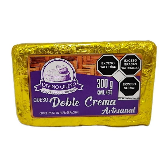 Queso doble crema Divino Queso 300 g