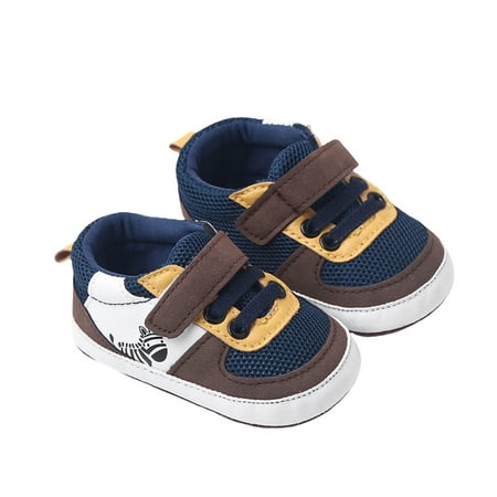 

Sunloudy Toddler Sneakers Casual Cute Baby Flats Breathable Mesh Athletic Infant Walking Shoes for Newborn Girl Boys