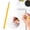 White, variant on CSSJKYJ HB Pencils #2 Unsharpened Wood Cased Pencils with Eraser Hexagonal Pencil Cute Graphite No 2 Pen for Adults Gifts Exam Office Sketching,White