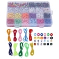 thumbnail image 2 of Acrylic Rice Beads, Craft Beaded Package 6mm 10 Color  For Crafts Making, 2 of 8