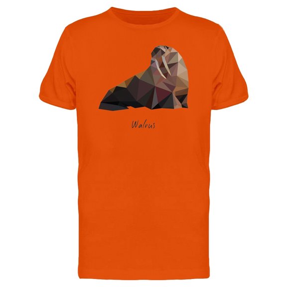Cool Abstract Geometric Walrus Tee Men's -Image by Shutterstock
