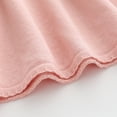thumbnail image 5 of IBTOM CASTLE Baby Girls Sweater Dresses Infant Toddler Solid Long Sleeve Ribbed Pullover Fall Winter Dress Vintage Ruffle Knit Outfit 3-6 Months Pink, 5 of 8