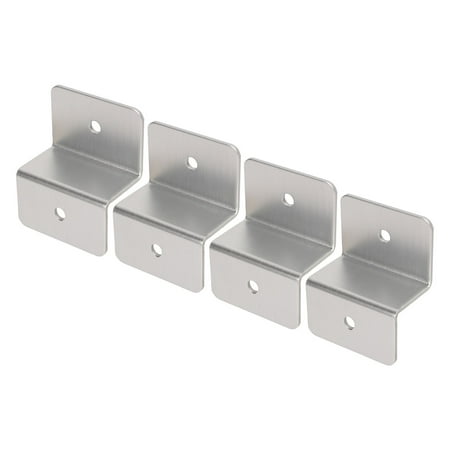 

Solar Panel Z Bracket 4 Sets Aluminium Alloy Easy Installation Roof Solar Mounting Bracket For RV