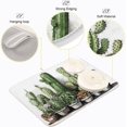 thumbnail image 4 of Cactus Plant Dish Drying Mat, Absorbent Microfiber Pad Protector For Kitchen Counter Top Mat Dish Drainboard 16x18in, 4 of 7