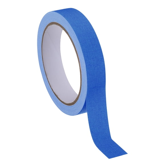 0.8 inch x 33 Feet Neon Gaffer Cloth Tape, 1 Roll Fluorescent Adhesive Tape Black Light Glow Tape for Party, Blue