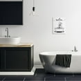 thumbnail image 2 of Stupell Industries Elephant Bathroom Relax Text Animal Tub Sketch Canvas Wall Art Design by Rachel Nieman, 2 of 6
