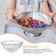 thumbnail image 5 of unbranded Bowl Colador De Acero Inoxidable Con Malla Fina Para Arroz Y, 5 of 6