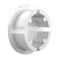 thumbnail image 5 of FORMUFIT F012IDC-WH-10 PVC Internal Domed End Cap, Furniture Grade, 1/2" Size, White , 10-Pack, 5 of 6