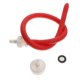 thumbnail image 2 of 1pc Silicone Anal Cleaner Adult Enema Syringe Irrigator With Three Connectors High Quality, 2 of 2