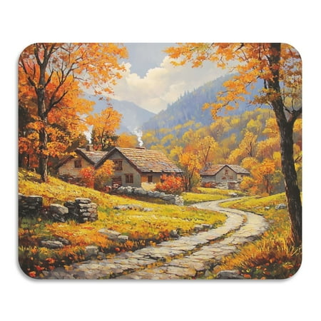 

Diatom Mud Drain Pad 19.7x15.7 Inch Dish Drying Mats Magical Mat Magic Mat Kitchen Drain Mat Coffee Drain Mat Table Drain Mat Picturesque Autumn