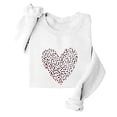 thumbnail image 5 of HaoXianJian Valentines Day Shirts Women Cute Heart Print Shirt Casual Valentines Top for Women Long Sleeve Love Letter Graphic Tees Tops Crewneck Pullover T-Shirts Size XS-XL, 5 of 7