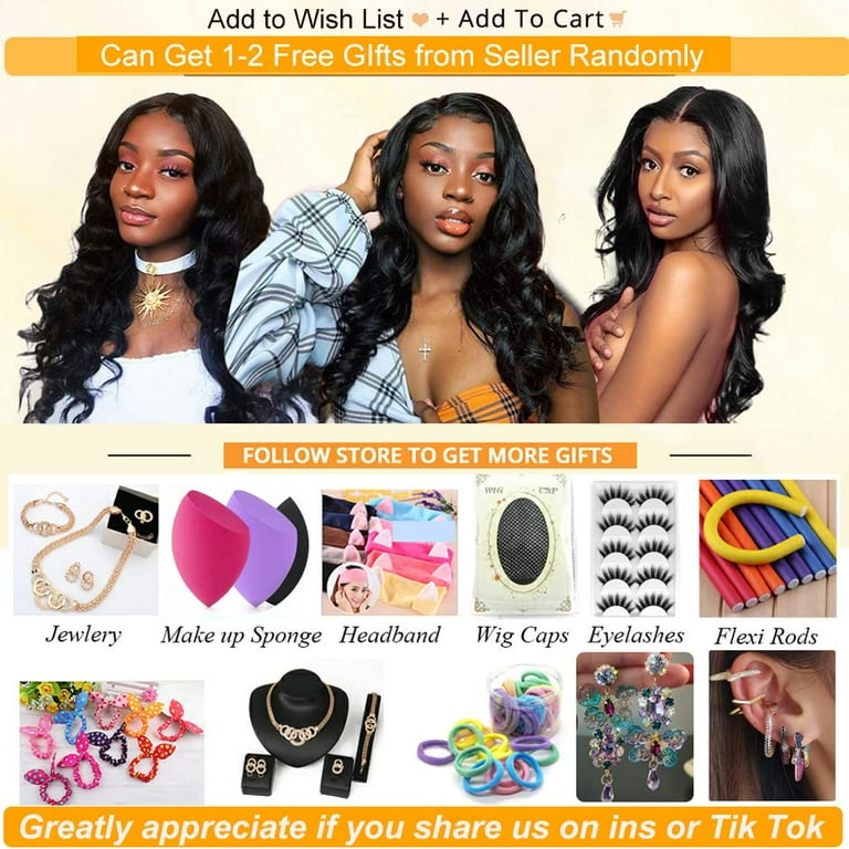 12A Grade Brazilian Body Wave Human Hair Bundles 24 24