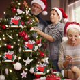 thumbnail image 3 of Adornos Navideños Con Cordón Cuarentena Adorno De Papá Noel Colgante De Árbol De Navidad Regalo Para Amigos O Familiares Minnieouse AP007564-04, 3 of 6
