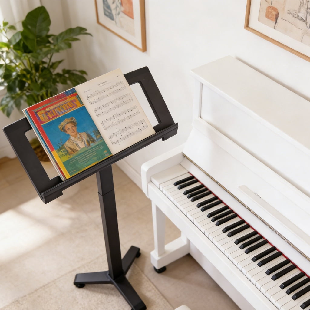 CEORPER Adjustable Book Holder Stand Suitable for Electronic Piano Sheet Music Compact
